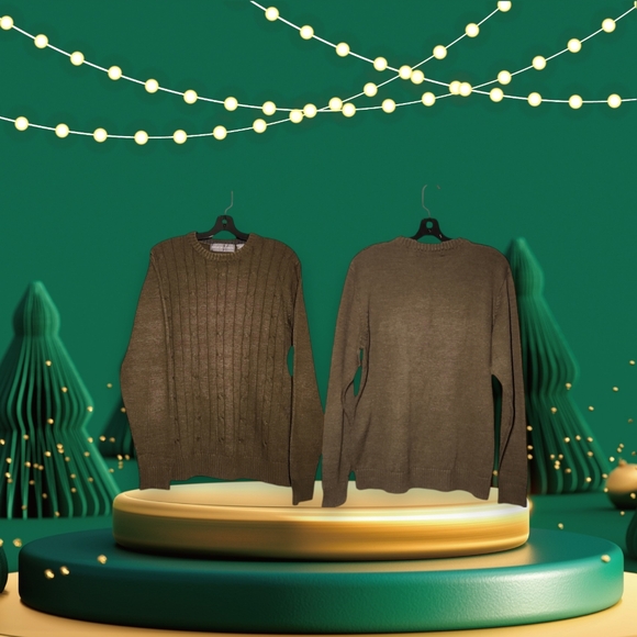 OSCAR DE LA RENTA  LUXURY MEN'S SWEATER  SIZE M - Picture 10 of 17